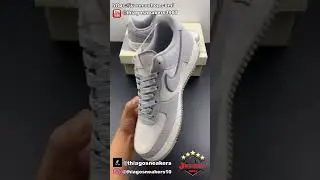 Air Force 1 07 Low x Stussy Light Gray Rice White ST2022 616