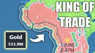 I trademaxxed and COMMANDED the board from the SEAS! | OpenFront.io
