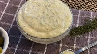 Французский Соус Ремулад 🇫🇷 Remoulade I French Sause Remoulade I Perfect Sauce for Potatoes or Fish
