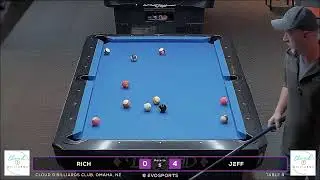 RICH vs JEFF - CLOUD 9 BILLIARDS CLUB - TABLE 8 | EvoSports