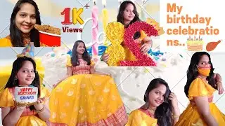 My birthday celebrations | my birthday gift | birthday celebrations 2020 |  by sravs chatbox