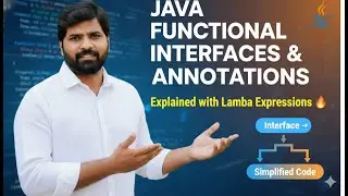Java Functional Interfaces and Annotations Explained | Lambda Expressions Made Easy