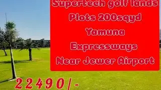#Supertech #golf #Lands #Plots #200sqyd #Yamuna #Expressways. #Near #Jewer #Airport. #SCO #Plots