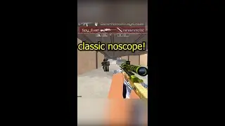 classic AWP no-scope 😳 #shorts