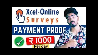 Xcel online survey payment proof  Online jobs at home | Work From Home | Xcel online survey
