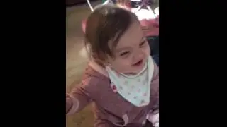 Lila laughing