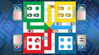 How to win Ludo king || 4 players Gameplay || Ludo king tips and tricks || Ludo king Gameplay 