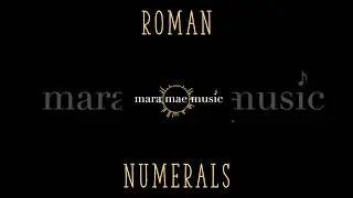 Roman Numerals  #musictheory #composition #jazz #music #piano #bass #analysis