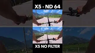 Insta360 X5 ND Filter Test #insta360x5 #insta360