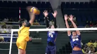 De Vega, Ordiales HEATED EXCHANGE in Set 3 of UST vs NU |UAAP Season 87 Men's Volleyball Final Four
