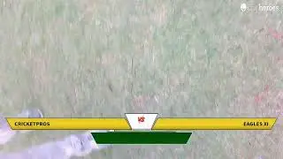 EAGLES XI vs CricketPros Live Cricket Match | Individual Live - BCC Cricket Ground Hyderabad (Telang