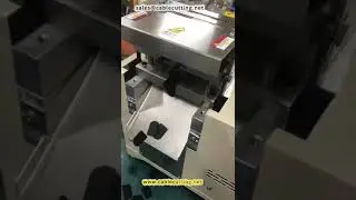Automatic Velcro round corner cutting machine