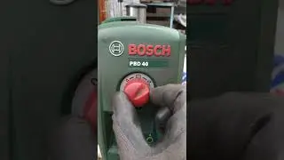 обзор  сверлилки BOSCH  PBD 40 изнутри