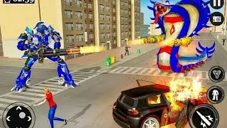 Cobra Robot Transform Snake Shooting Game 2021