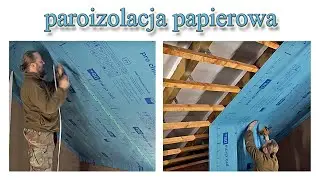 Paroizolacja papierowa pro clima DB+ - Strawbale Vlog 119
