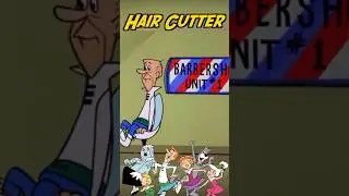Jetsons Technology: Automatic Hair Cutter #hannabarberacartoons #thejetsons #scifi