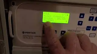 Setting Schedules on Pentair EasyTouch Control System
