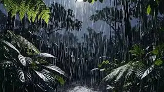 🔴 Live 🌿 Rain Forest Ambience For Deep Sleep Relaxation And Complete Mental And Physical Rest