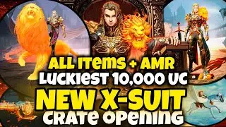 NEW X-SUIT CRATE OPENING 😱 IGNIS XSUIT AMR ALL ITEM Luckiest in 10K UC 🔥 PUBG MOBILE BGMI