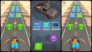 Car Rush 2048 Game All Mobile Video Gameplay