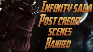 Every Marvel Infinity Saga post credit scene ranked