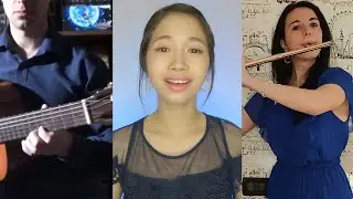 Lunar: Silver Star Story - Luna at the Springs (acoustic guitar cover feat. Melody Gabia and Ziczuc)