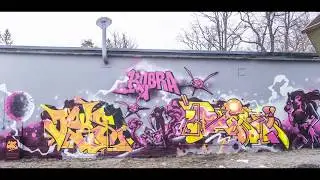 KISS - KID KASH - JEKS (CAS CREW) x KOBRAPAINT ( graffiti video )