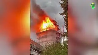 Brand im Kirchturm Nordhorfen 19.05.2022