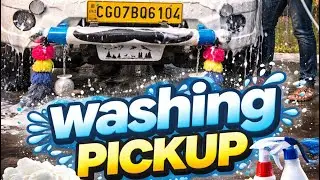 After long time washing pickup 🚚 #viral #minivlog