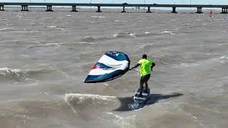 Long Video, Eric, Damian, Jason, Wing Foiling In SPI.