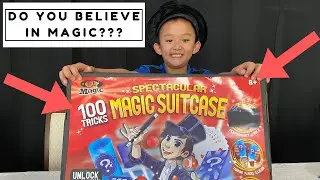 Ideal Magic Spectacular Magic Suitcase (100 Tricks) Demonstration