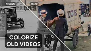 Colorizing old videos and images on EditingTools.io - Tutorial