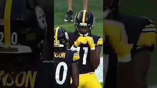 TOUCHDOWN STEELERS! Mason finds Brandon Johnson for a score against the Buccaneers #TBvsPIT on KDKA