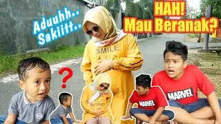 HAH! ADA IBU HAMIL SAKIT PERUT DI PINGGIR JALAN | eybel channel