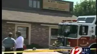 Accident at Cranston liquor store