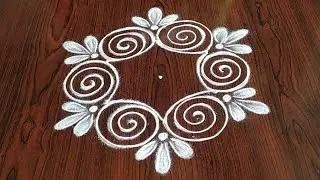 3 Easy 3 Dot's Muggulu For Daily use