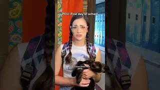POV: First day of school. Part 8. #comedy #funny #skit #school