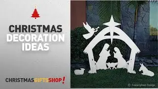 Top Nativity Outdoor Christmas Decorations: EasyGo Large Outdoor Nativity Scene - Large Christmas