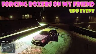 Forcing Boxers on my Friend | UFO Sightseeing | UFO Event &bull; GTA 5 Online