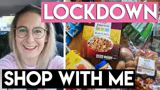 GROCERY SHOPPING ON LOCKDOWN 😷🛒 CLICK-AND-COLLECT FOOD HAUL! | Becky Excell