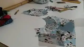 Top de seda aoroveitando retalhos!!!