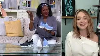 Skechers Knit Glide-Step Sport Washable Slip-On Sneaker - Lively Glow on QVC