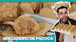 VAI FAZER SUCESSO NA SUA FESTA JUNINA | BRIGADEIRO DE PAÇOCA SUPER FÁCIL