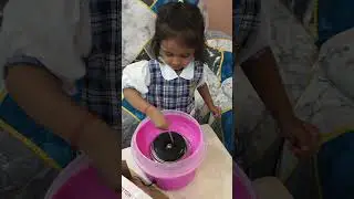Aarna ne school se ake banaya cotton candy #aarnasvlog #shorts #cottoncandymachine #minisinghh
