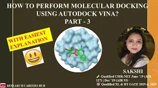 Molecular Docking Part 3 | Perform Docking Using AutoDock Vina Step-by-Step #education #docking