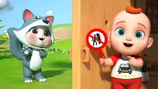 Who's At the Door? | Don't Open The Door To Strangers | Lolo Nursery Rhymes & Baby Songs