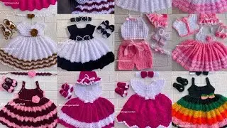 !!WOW💯😍Stunning Crochet Baby Dress🥰|#crochet #dress #design.✨| #crochet #viralvideo #dress