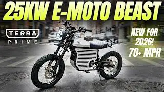 FUTURISTIC MOTORBIKE with a Retro Soul | Terra Prime Review