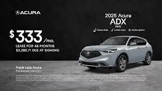Acura ADX 12/25/2025 6652514