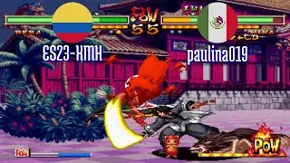 FT5 @samsh5sp: ES23-XMH (CO) vs paulina019 (MX) [Samurai Shodown V Special samsho5 Fightcade] Dec 16